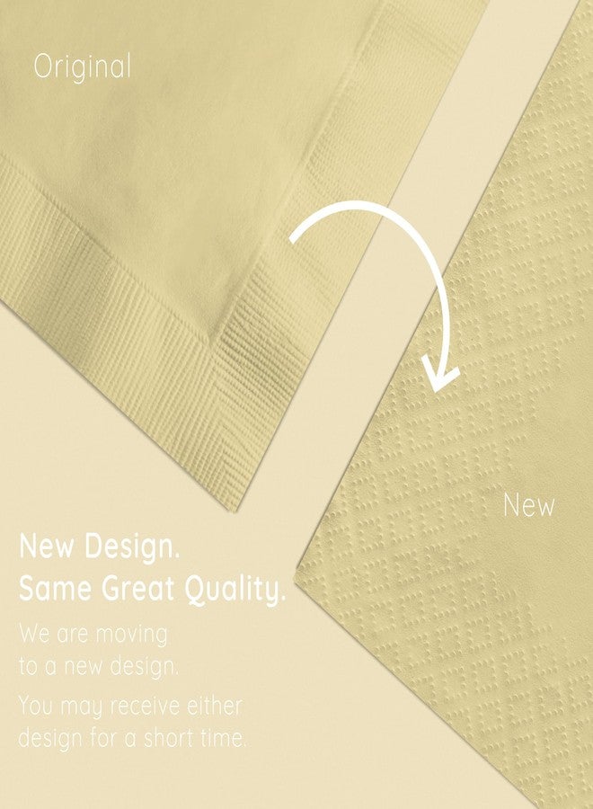 كرييتف كونفيرتينج مناديل ورقية من كرييتف كونفرتينج، ثلاث طبقات، حجم مناسب للغداء، لون عاجي، عبوات تحتوي على 50 منديل (عبوة من 5 قطع) - Image 5